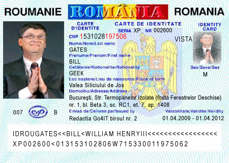 Bill Gates în sfârşit a obţinut cetăţenie românească